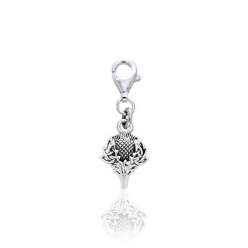Alba Thistle Spirit Clip Charm TWC044 - Jewelry